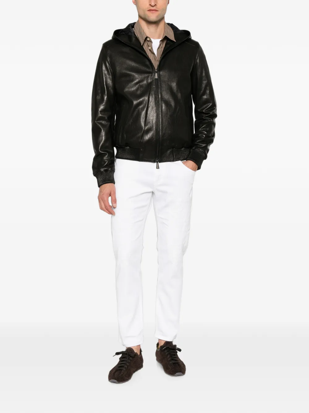 DONDUP Mius distressed jeans - Bianco