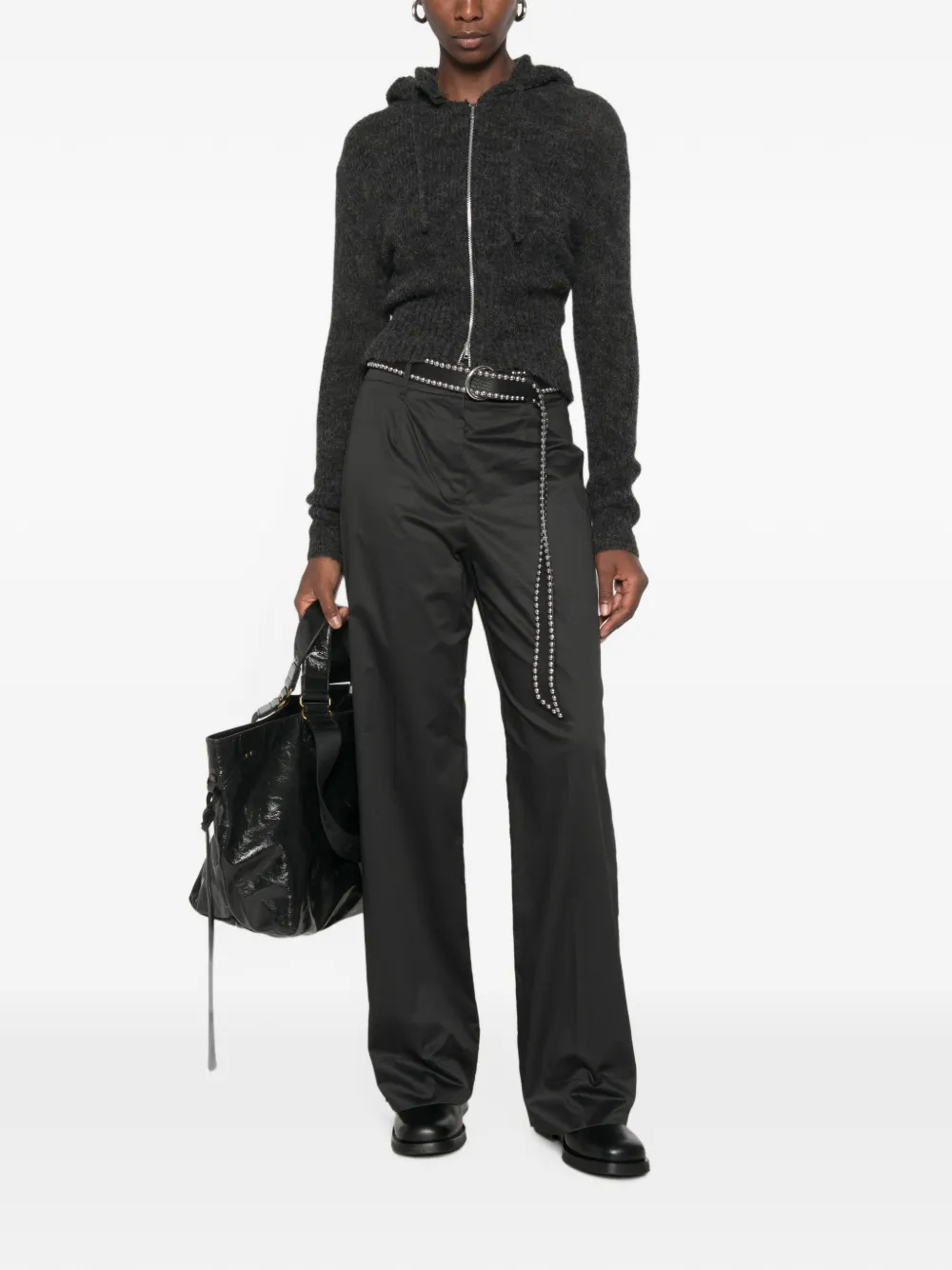 kaos Straight pantalon Zwart