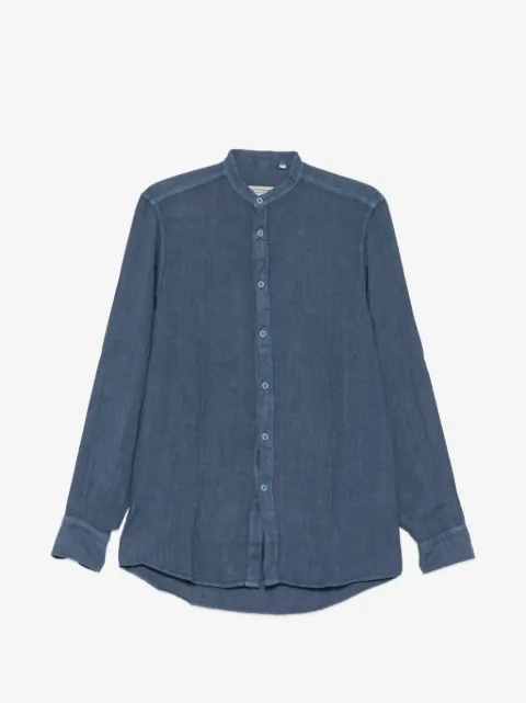 Daniele Alessandrini band-collar long-sleeve shirt