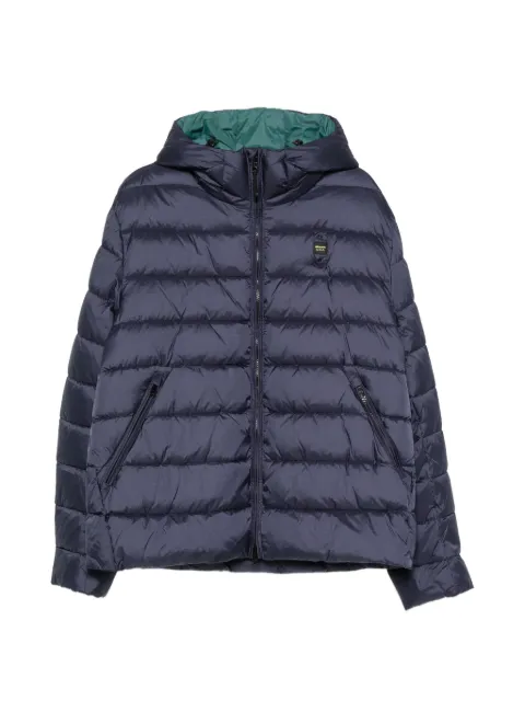 Blauer hooded padded jacket