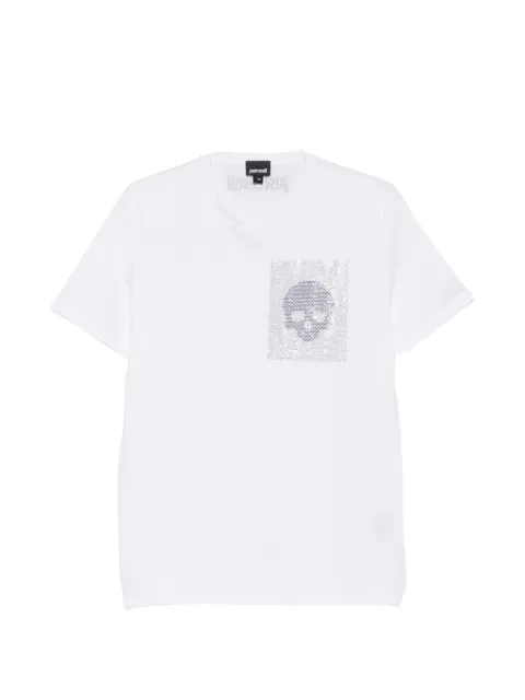 Just Cavalli skull-motif T-shirt
