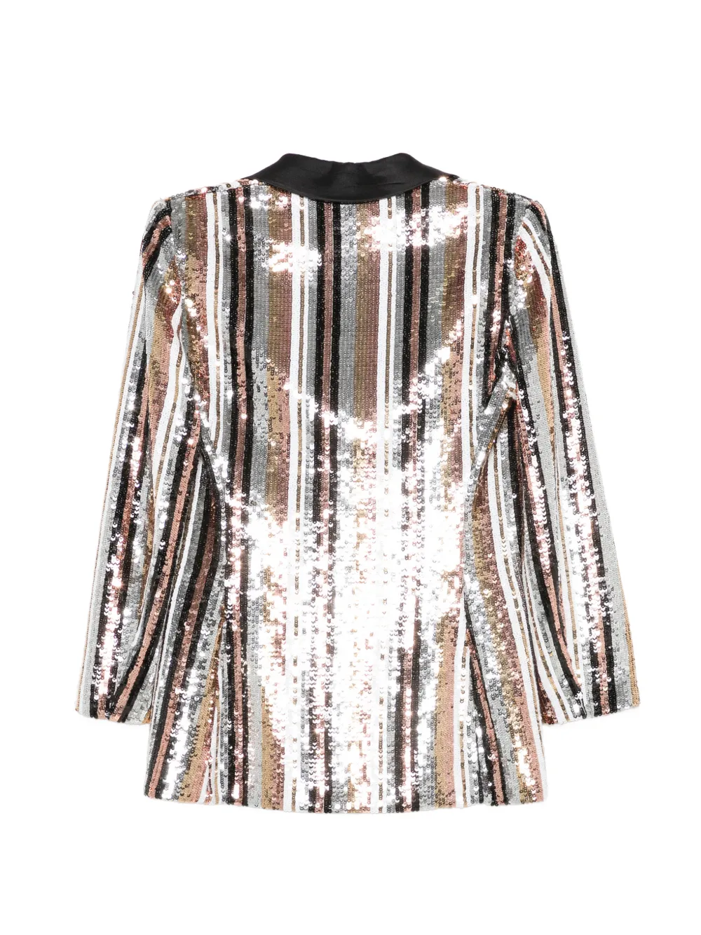 SIMONA CORSELLINI Blazer verfraaid met pailletten Zilver
