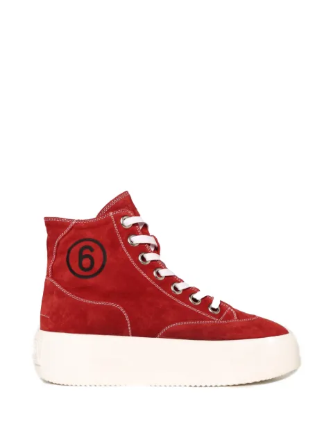 MM6 Maison Margiela high-top suede  sneakers