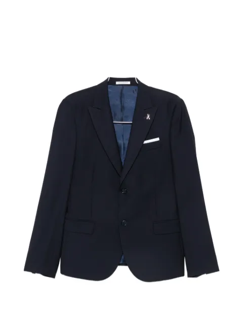 Daniele Alessandrini textured single-breasted suit