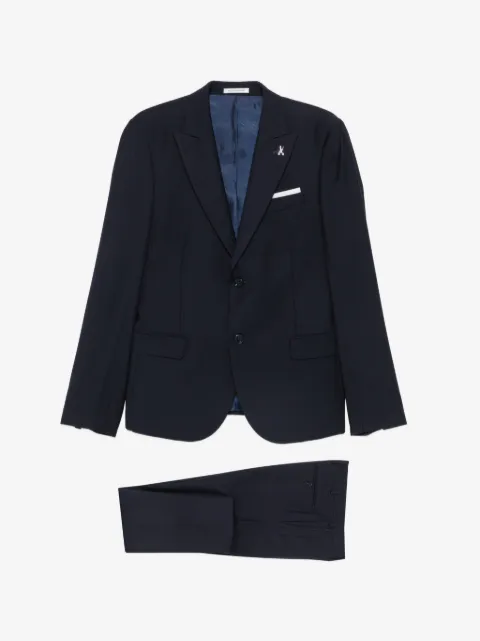 Daniele Alessandrini textured single-breasted suit