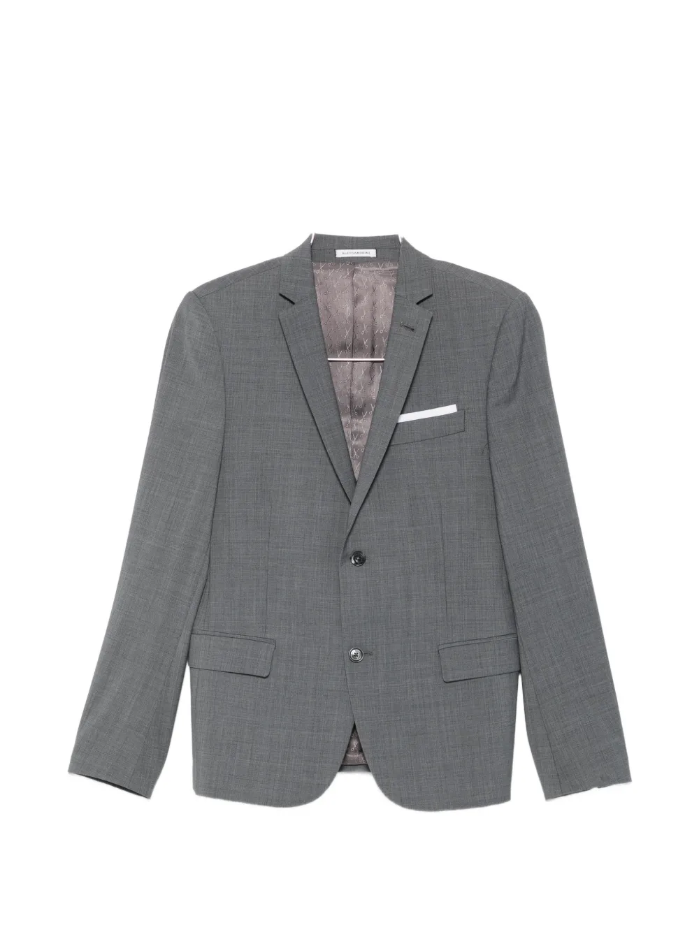 Daniele Alessandrini single-breasted tailored suit - Grigio