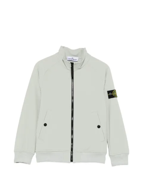 Stone Island Junior veste à fermeture zippée