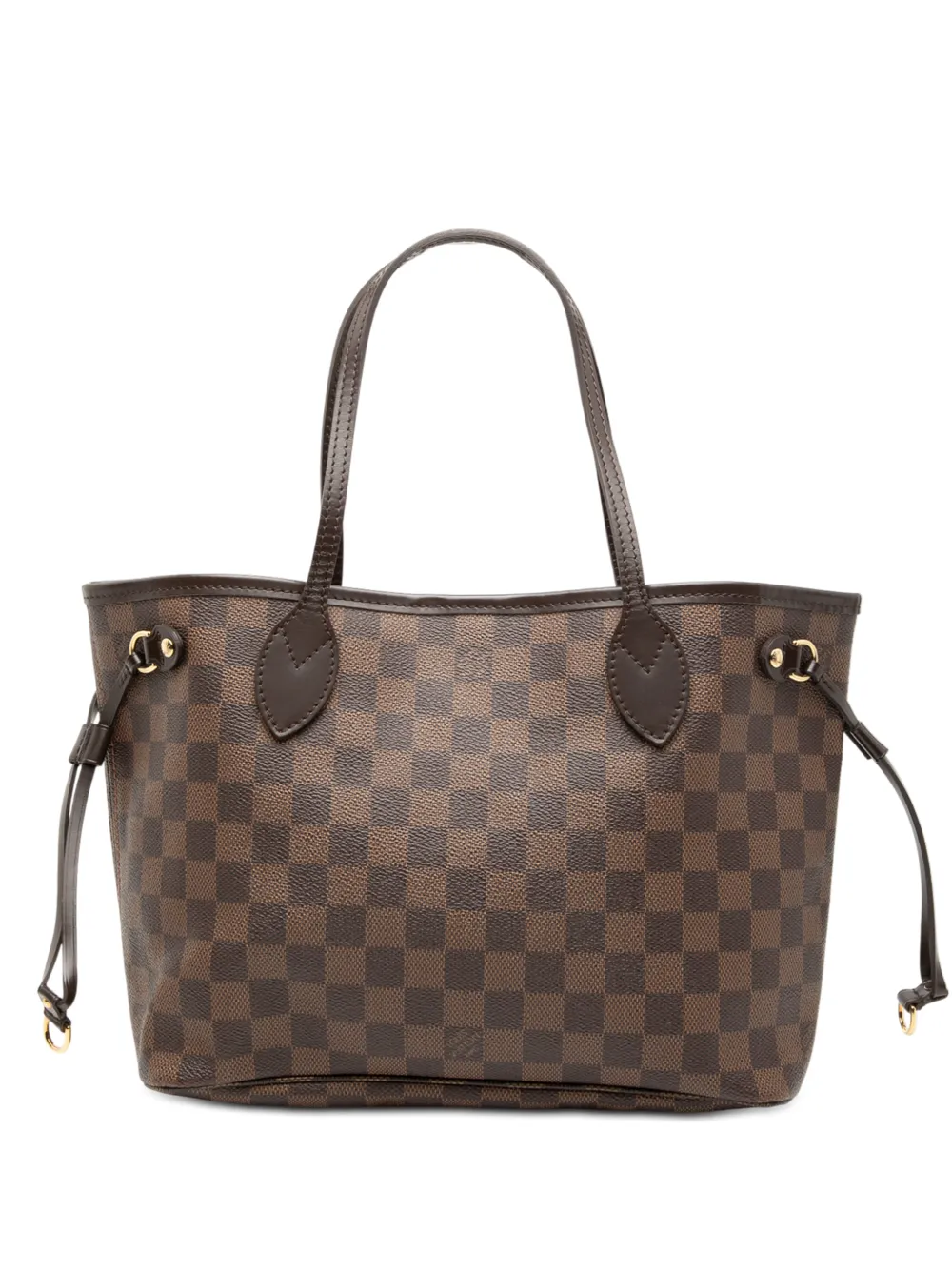 Louis Vuitton Pre-Owned 2010 Damier Ebene Neverfull PM tote bag - Marrone