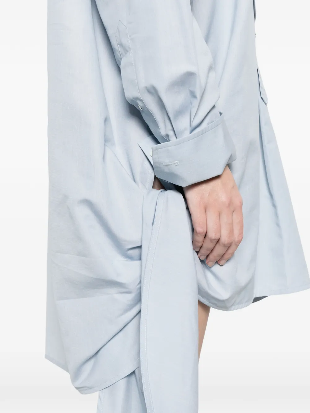side knot mini dress