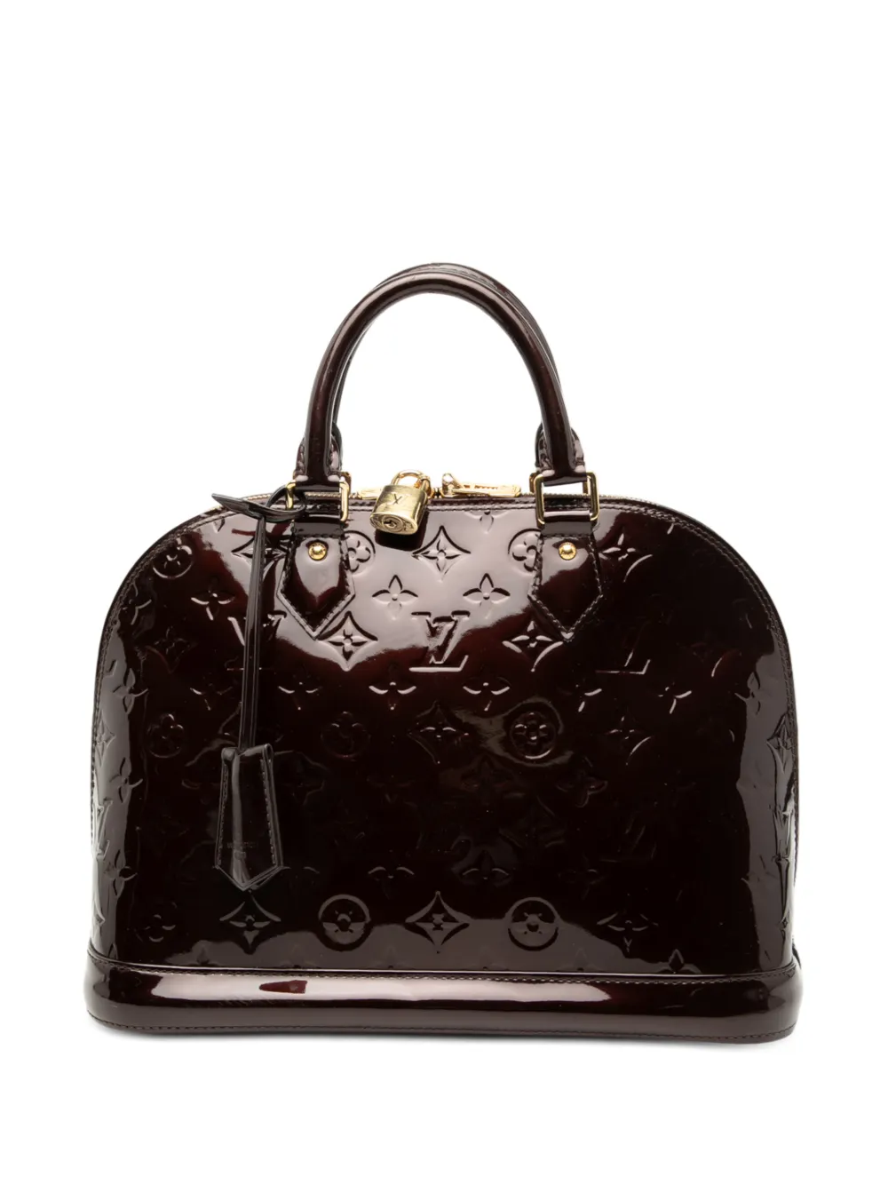 Louis Vuitton Pre-Owned 2013 Monogram Vernis Alma PM handbag - Viola