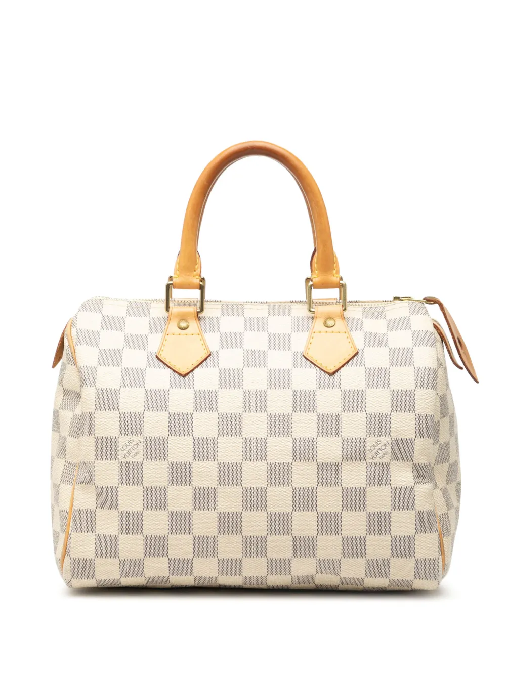 Louis Vuitton Pre-Owned 2007 Damier Azur Speedy 25 boston bag - Bianco