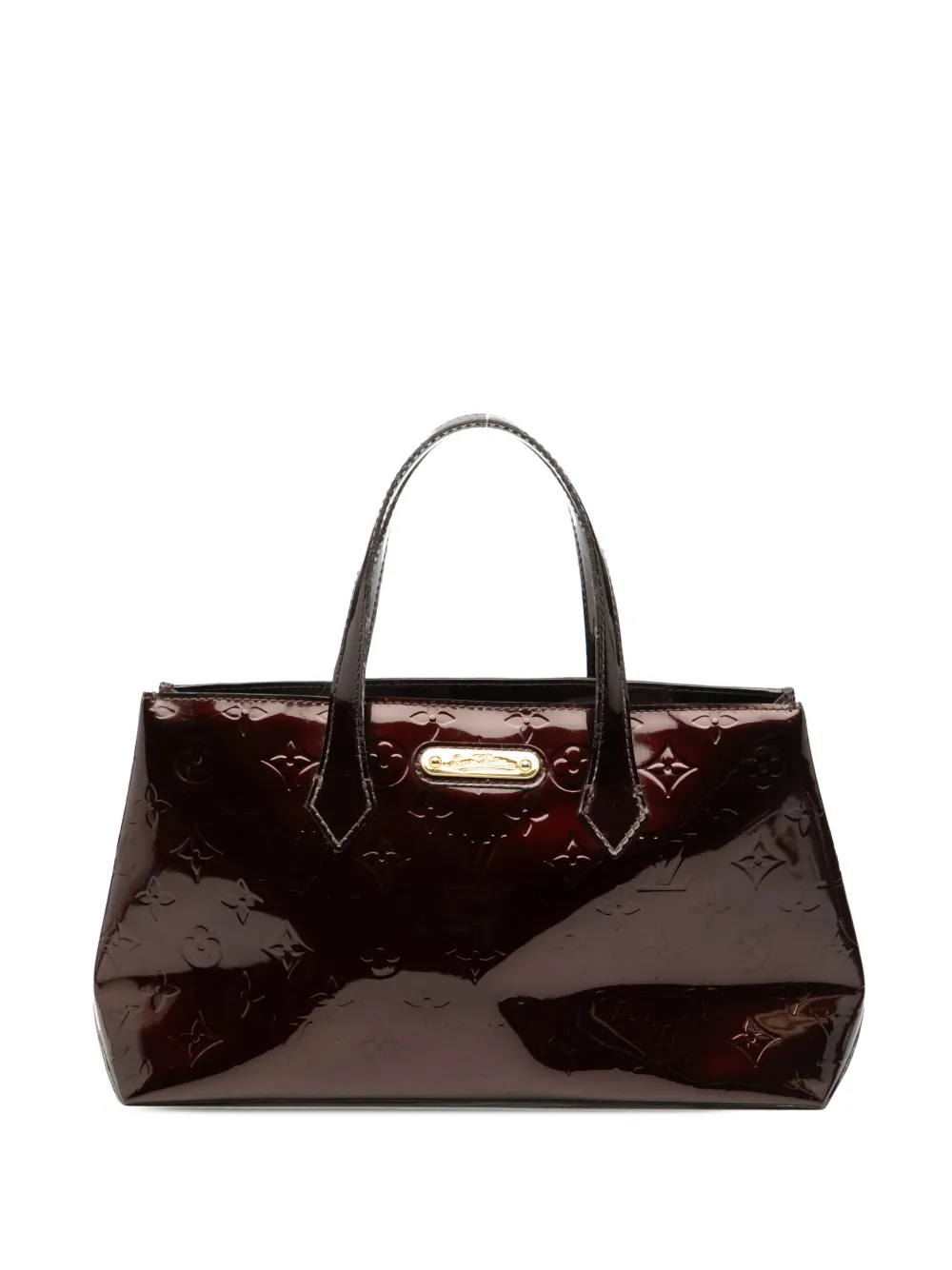 Louis Vuitton Pre-Owned 2000 Monogram Vernis Wilshire PM handbag - Viola