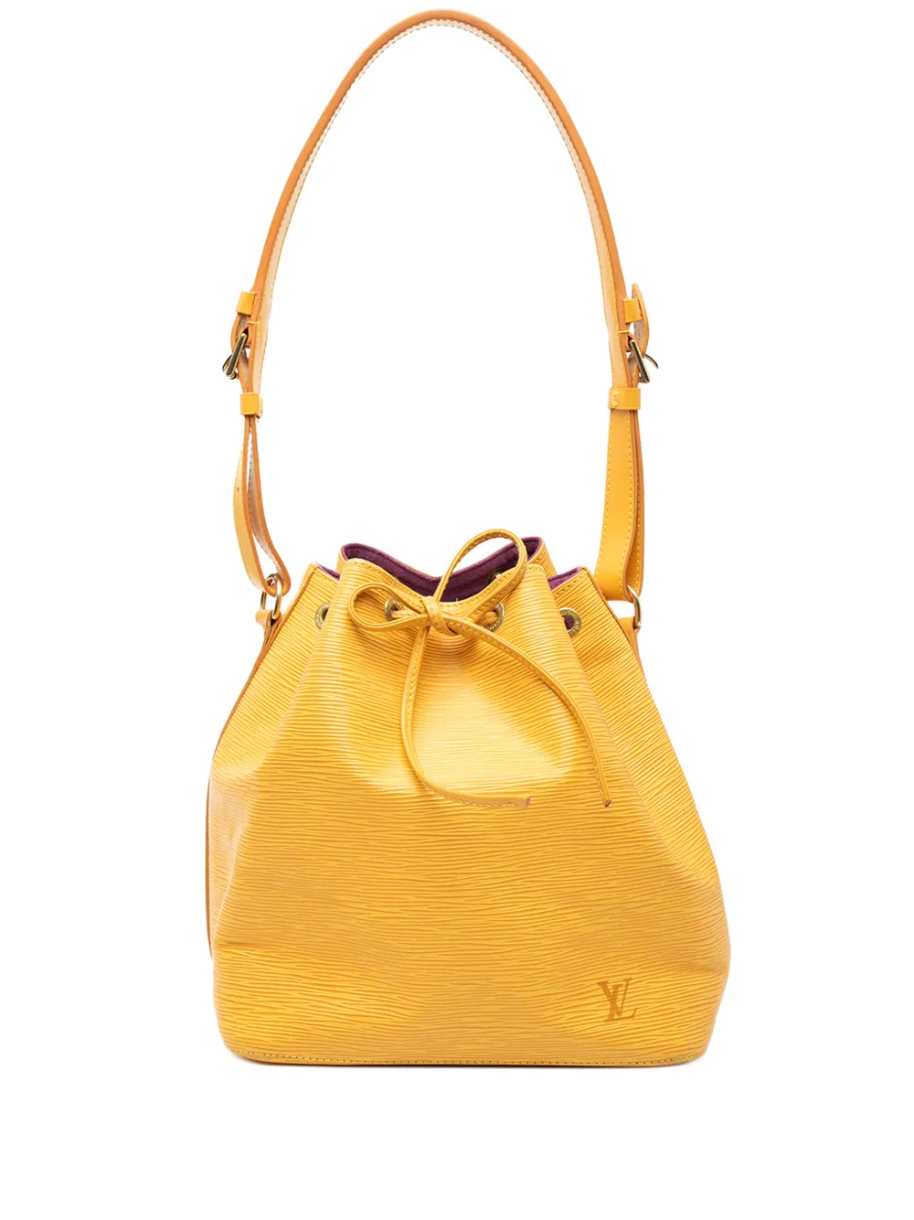 Louis Vuitton Pre-Owned 1995 Epi Petit Noe bucket bag - Giallo