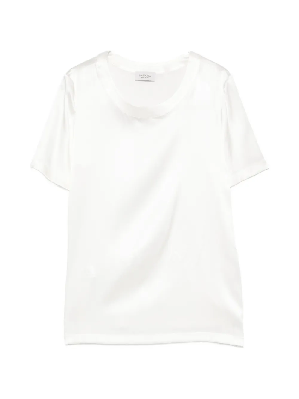 Mazzarelli Lea Short-sleeve Top In White