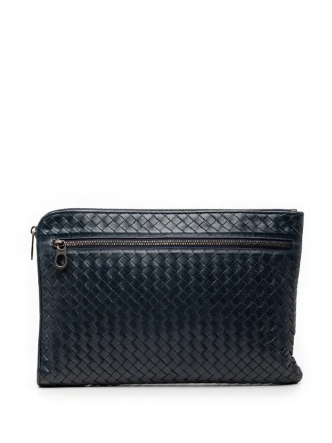 Bottega Veneta Pre-Owned 2012-2025 나파 인트레치아토 클러치
