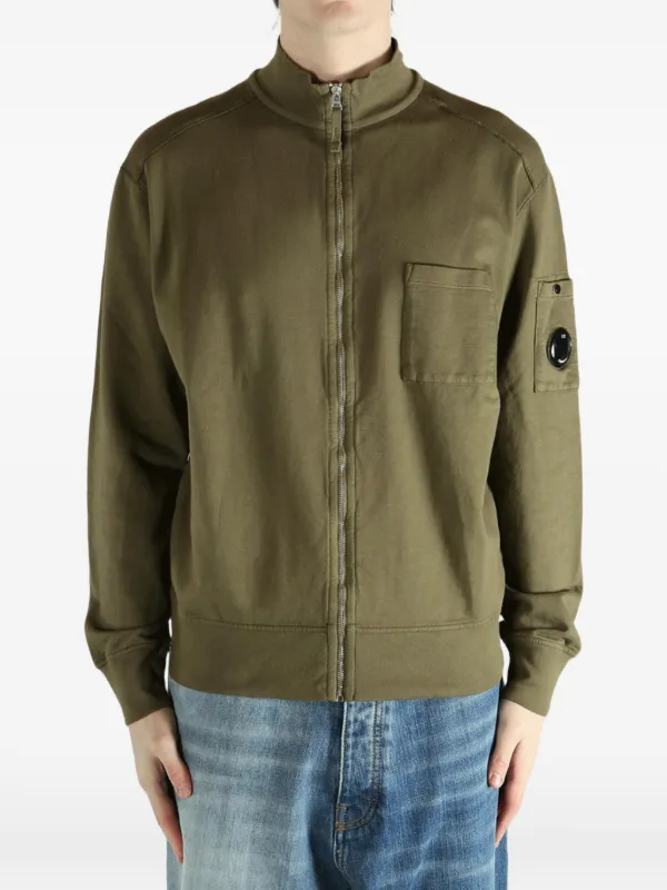 C.P. Company ジップアップ スウェットシャツ | グリーン | FARFETCH JP