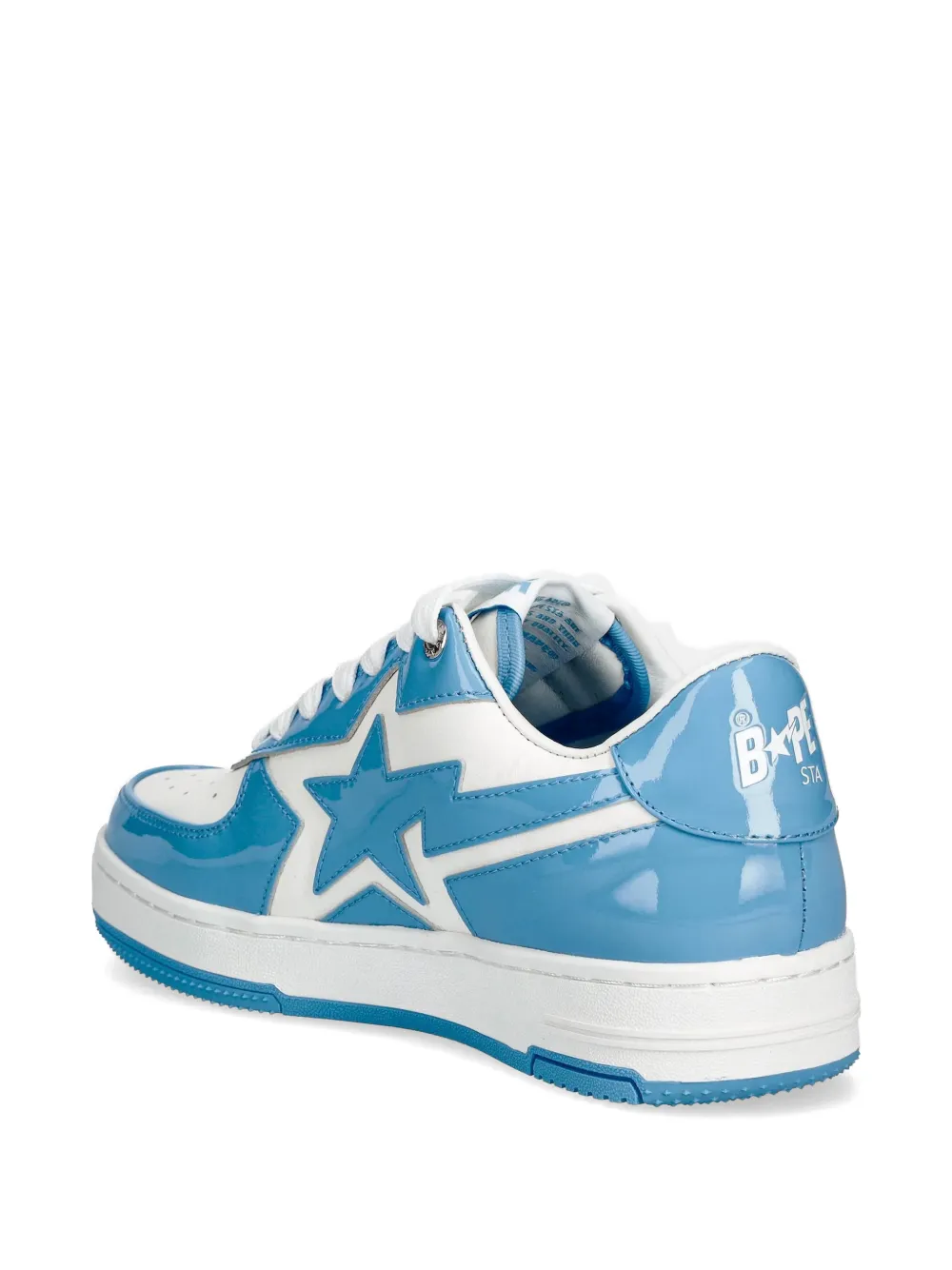 A BATHING APE Sneakers verfraaid met sterren Blauw