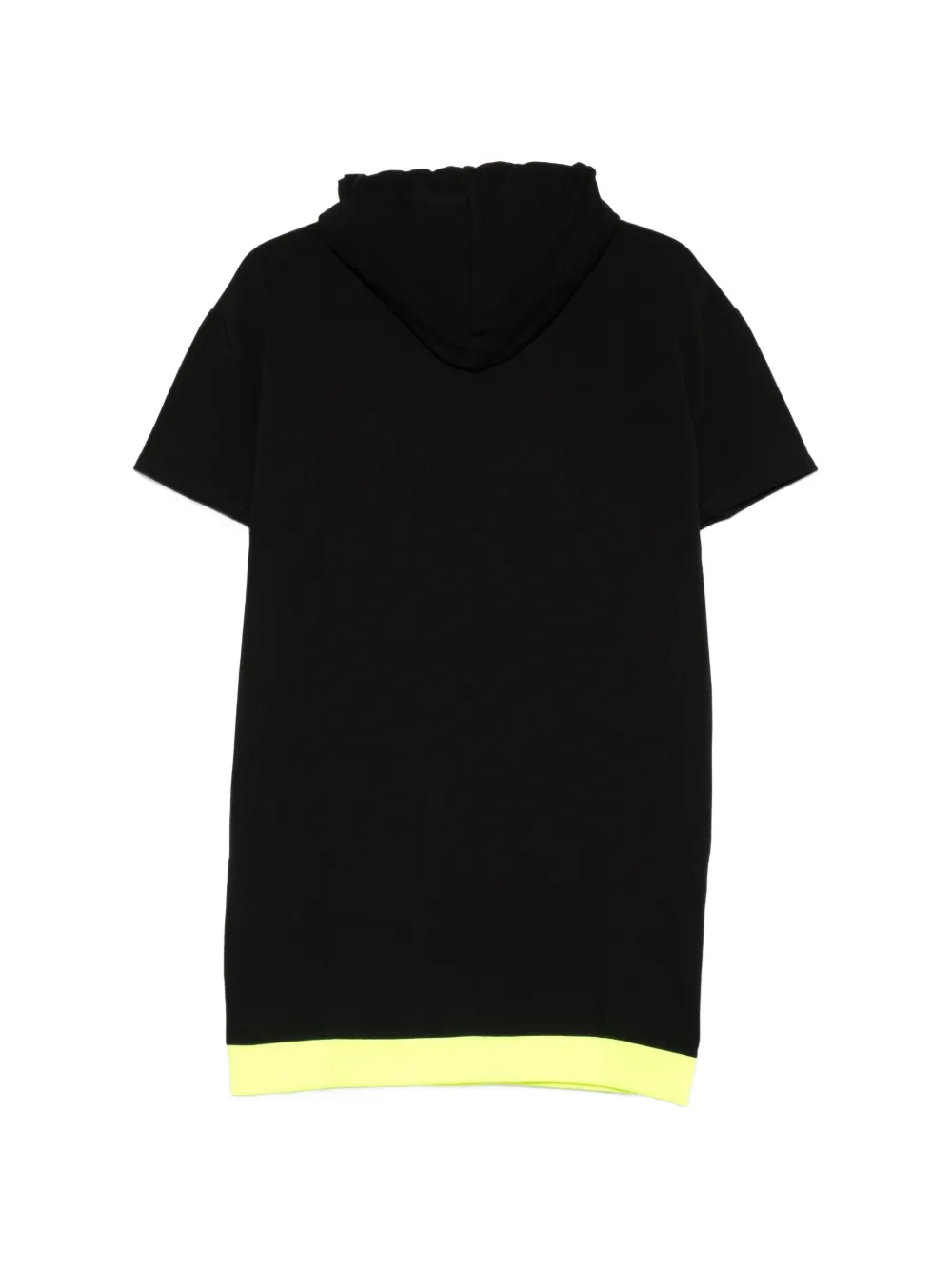  Moschino Logo-print Drawstring Mini Dress - Nero 