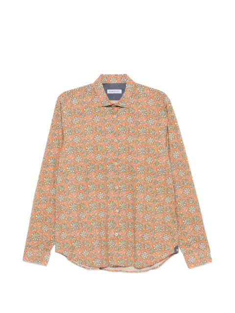 Manuel Ritz floral-print long-sleeve shirt