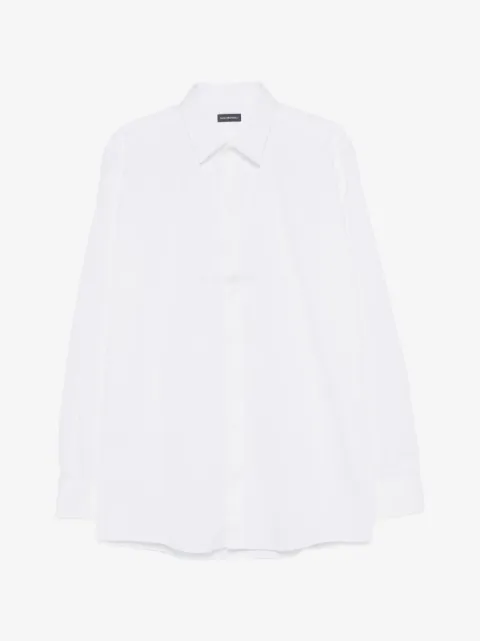 Carlo Pignatelli camisa con botones ocultos