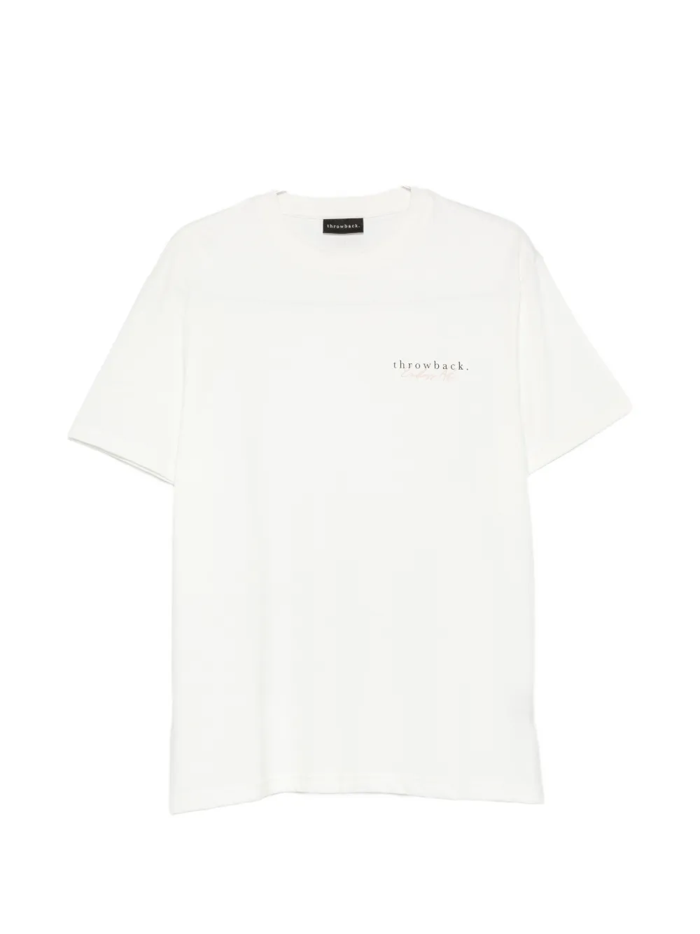 Throwback Logo-print T-shirt In White