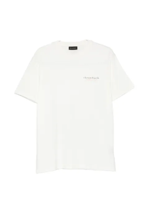 Throwback. logo-print T-shirt