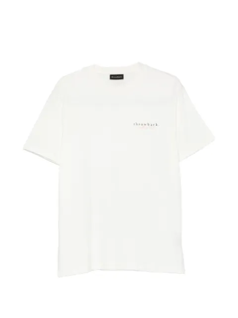 Throwback. logo-print T-shirt