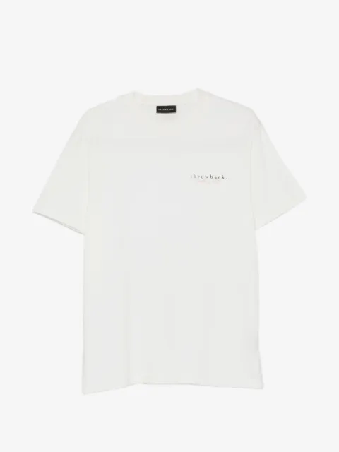 Throwback. logo-print T-shirt