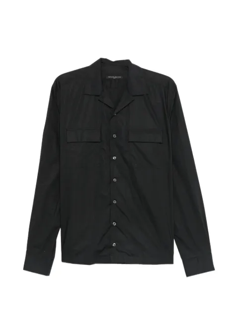 Brian Dales flap-pocket spread-collar shirt