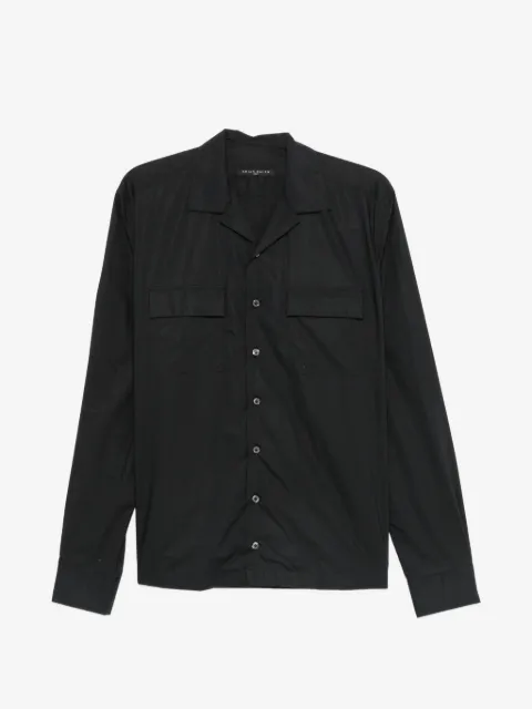 Brian Dales flap-pocket spread-collar shirt