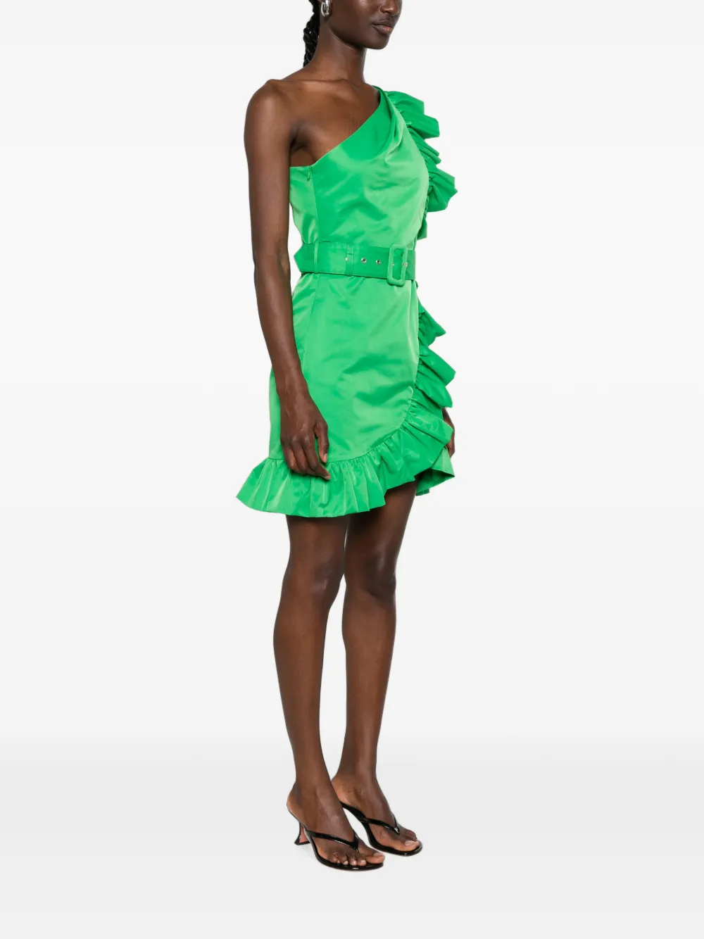 TWINSET Asymmetrische jurk Groen
