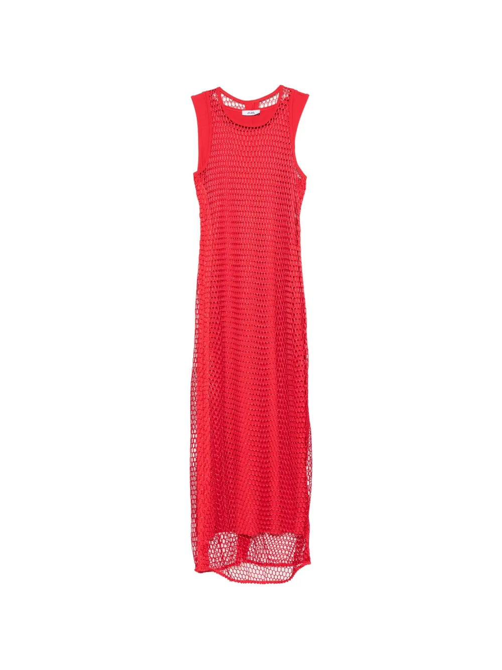 JIJIL Abito lungo smanicato - Rosso
