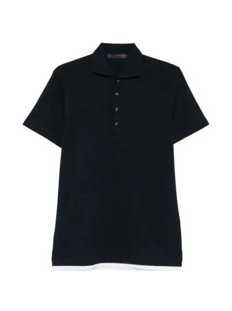 Jeordie's polo con ribete en contraste