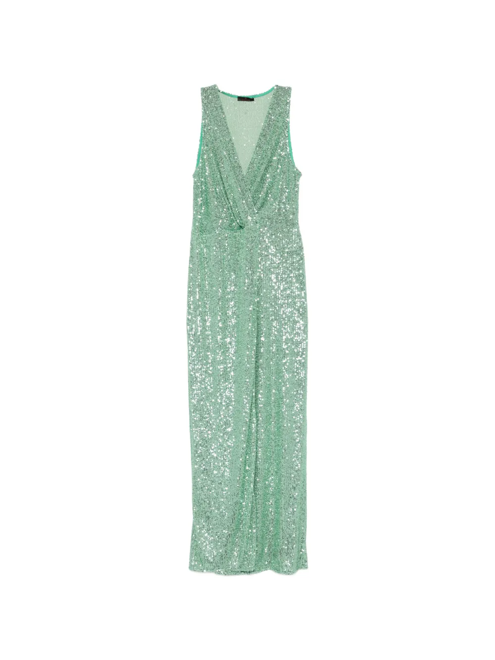 Hanita sequin-embellished maxi dress - Verde