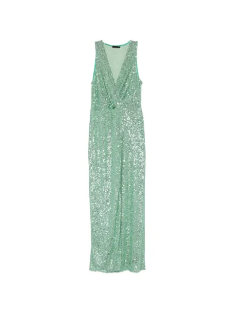 Hanita sequin-embellished maxi dress