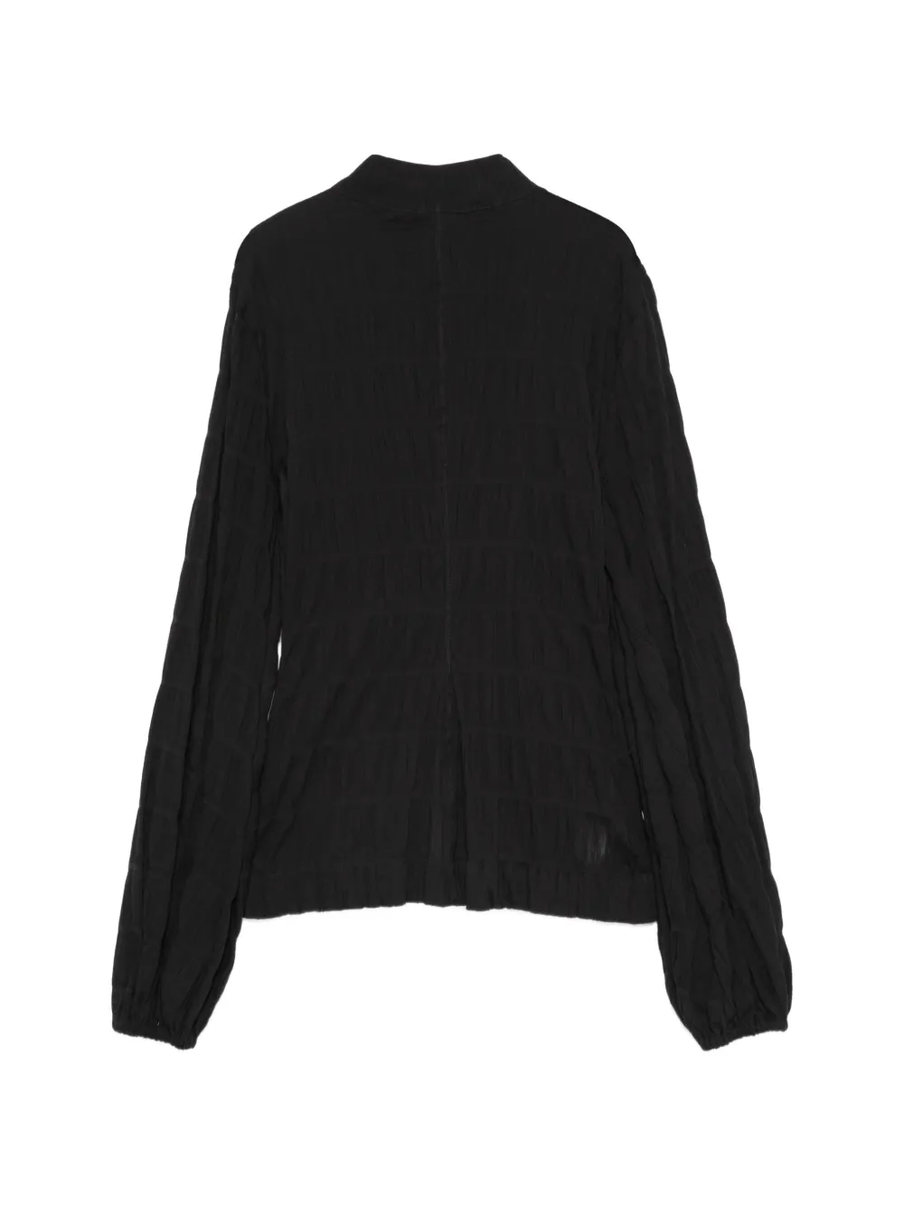  Thelatest Dalila Textured Blouse - Black 
