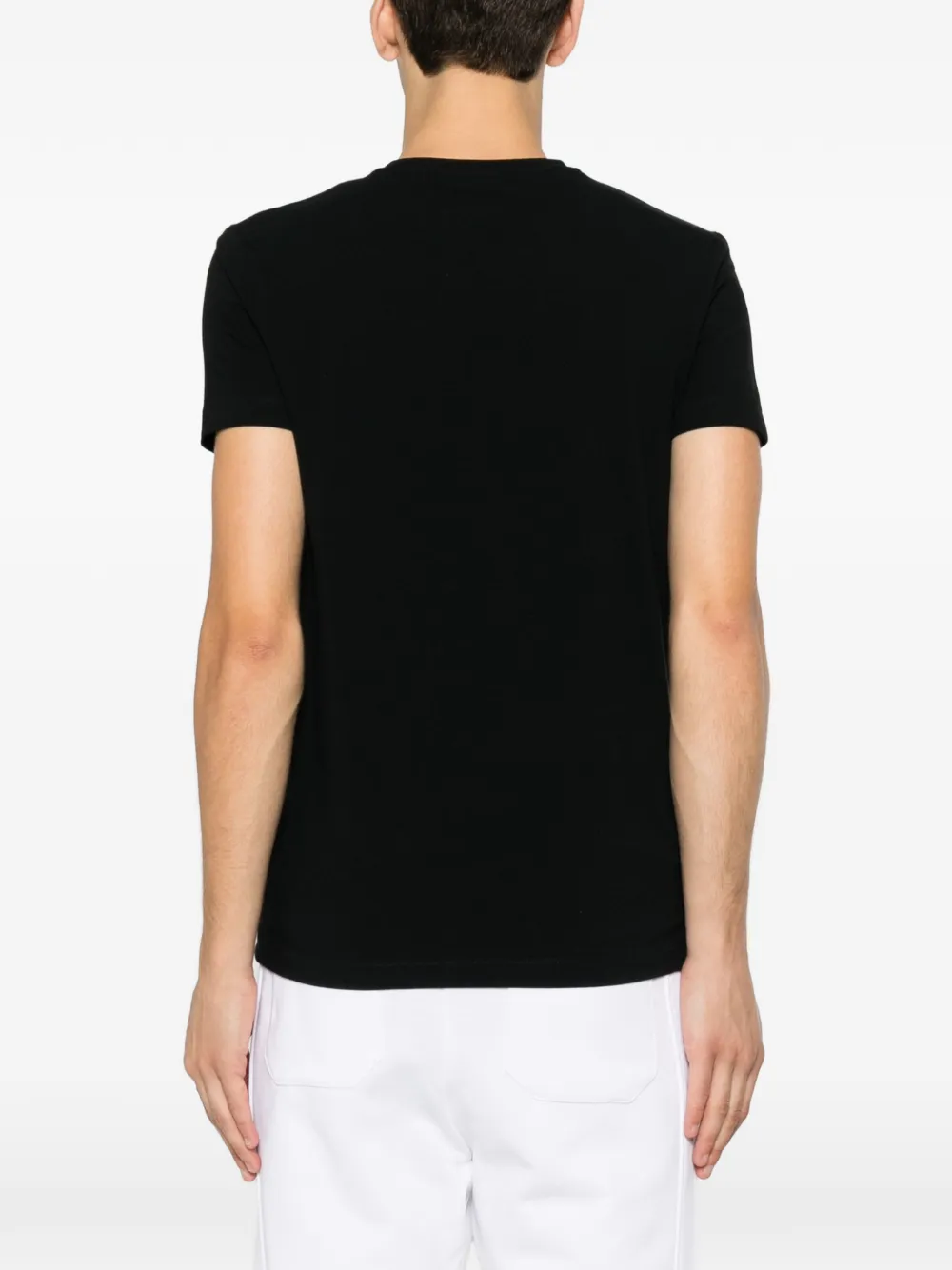 DONDUP T-shirt met logoprint Zwart
