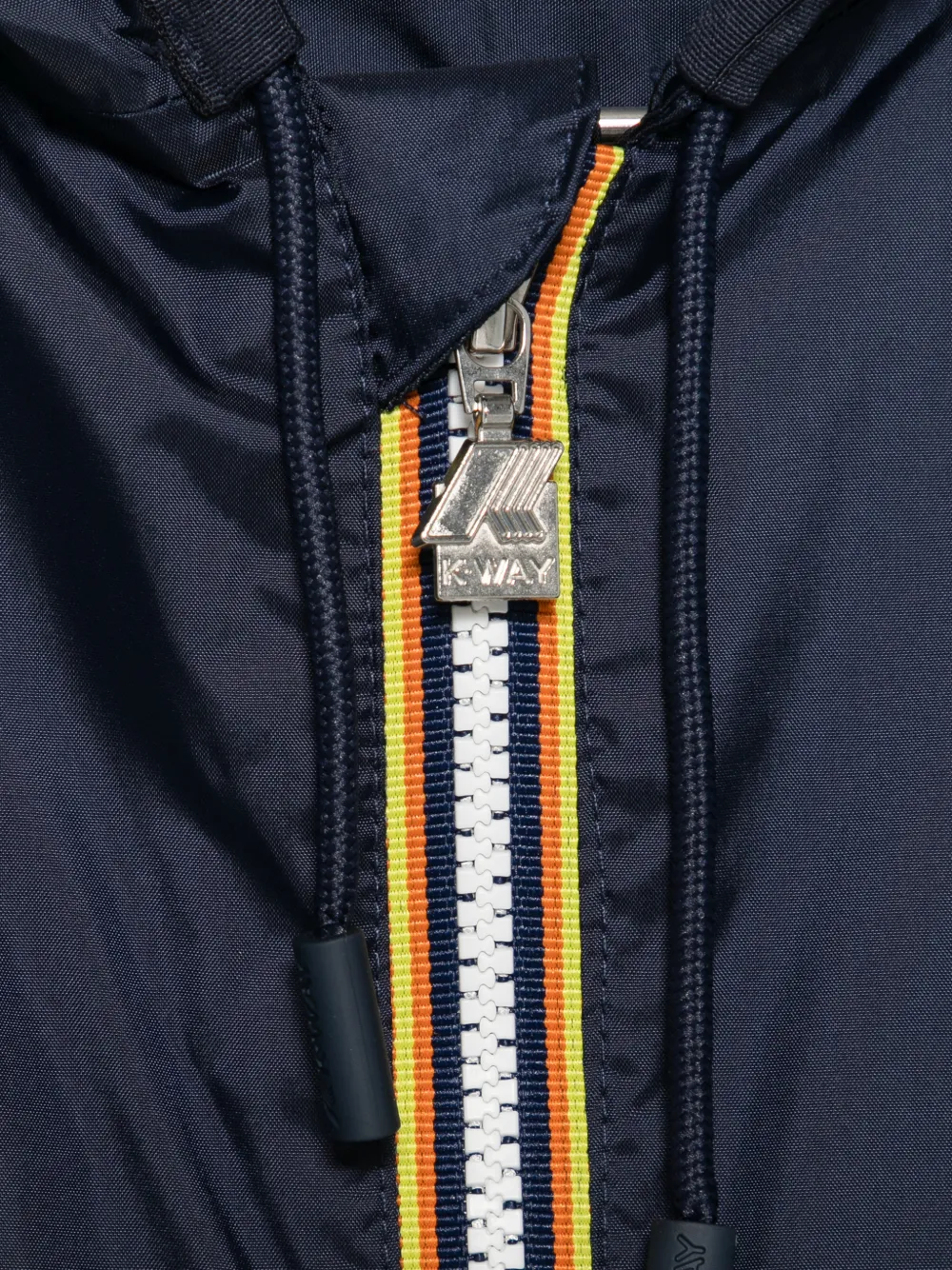 K-Way Jack met logopatch Blauw