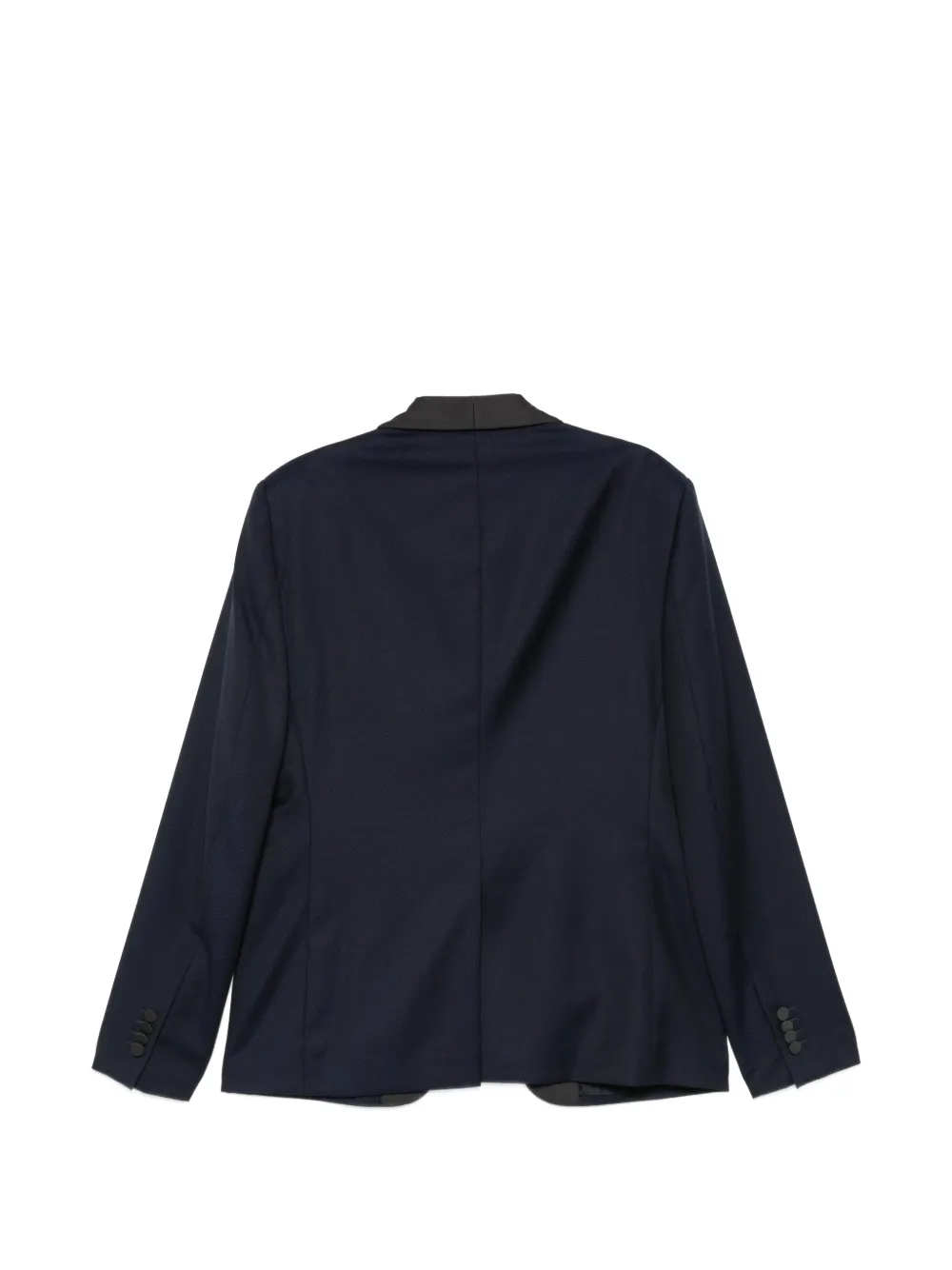 Tagliatore Wollen pak met enkele rij knopen en sjaalrevers Blauw