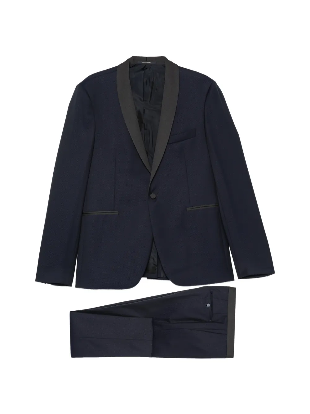 Tagliatore Completo due pezzi monopetto in lana - Blu