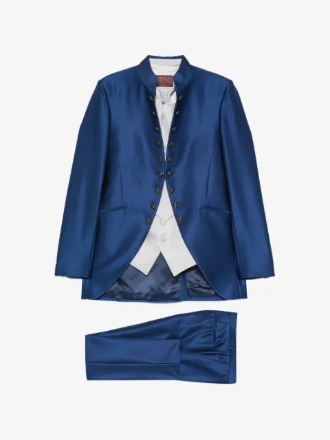 Carlo Pignatelli costume à col mao (lot de quatre)