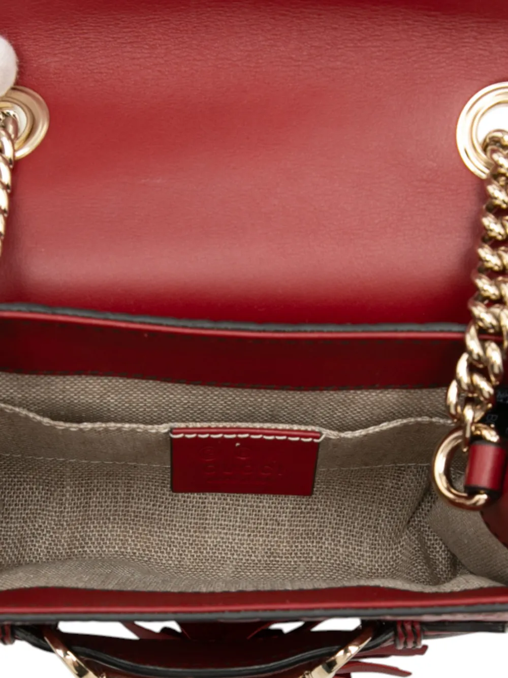 2000-2015 Mini Microguccissima Emily Crossbody Bag