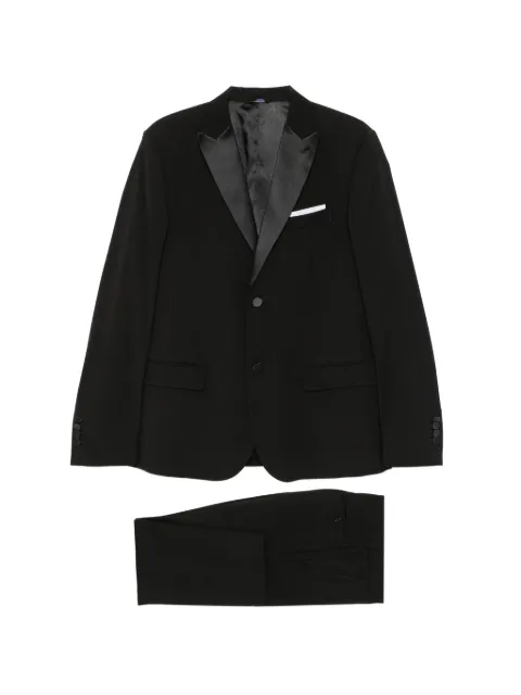 Daniele Alessandrini peak-lapels single-breasted suit