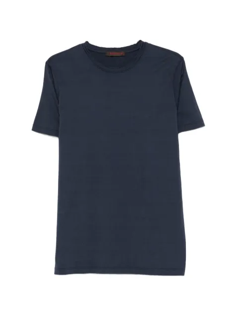 Jeordie's raw-edge short-sleeve cotton T-shirt