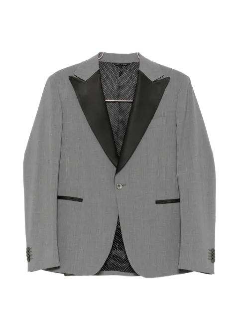 Brian Dales peak-lapel single-breasted suit