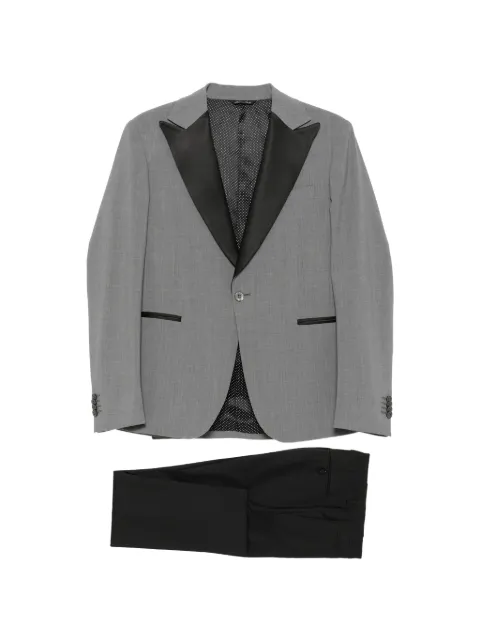 Brian Dales peak-lapel single-breasted suit