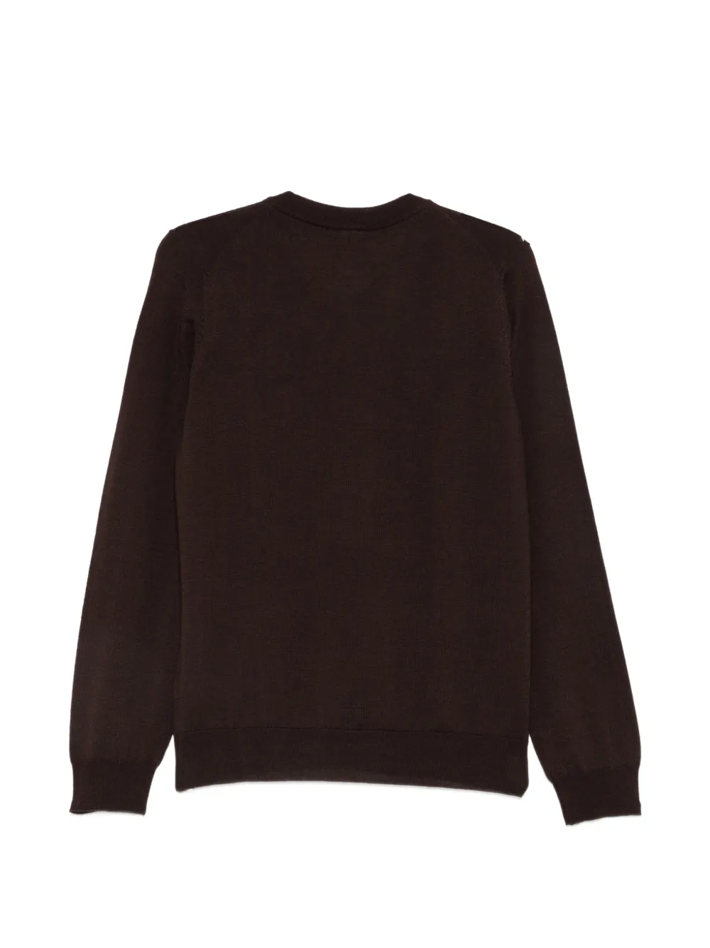 Lacoste Trui met logopatch Bruin