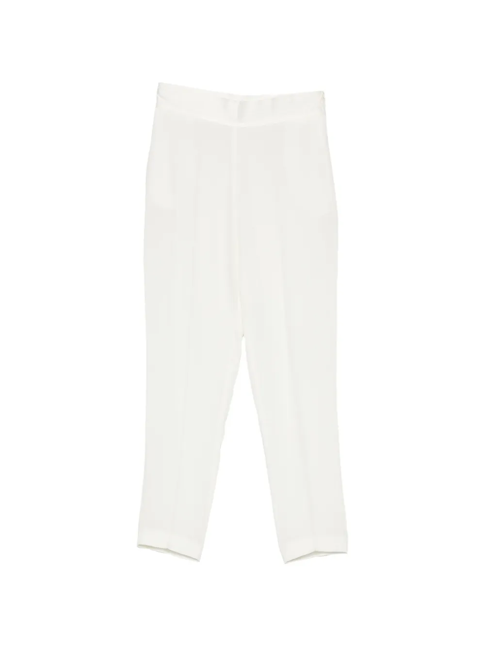 SIMONA CORSELLINI pressed-crease cropped trousers