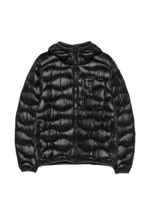 Blauer quilted hooded jacket