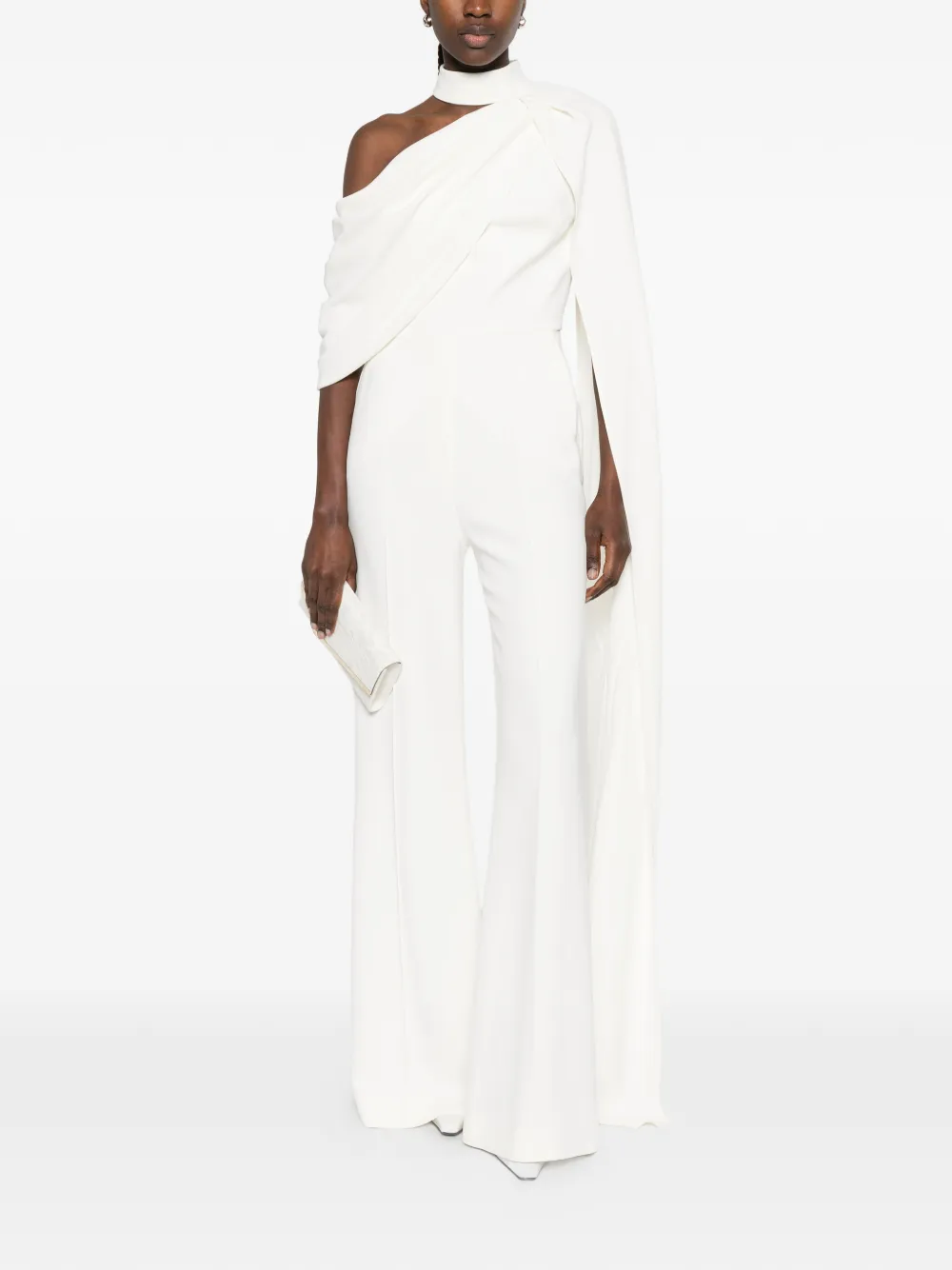 Elie Saab Cady mouwloos jumpsuit Wit